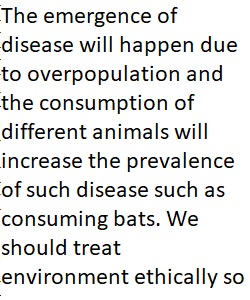 Scientific Literacy -Emergent Diseases